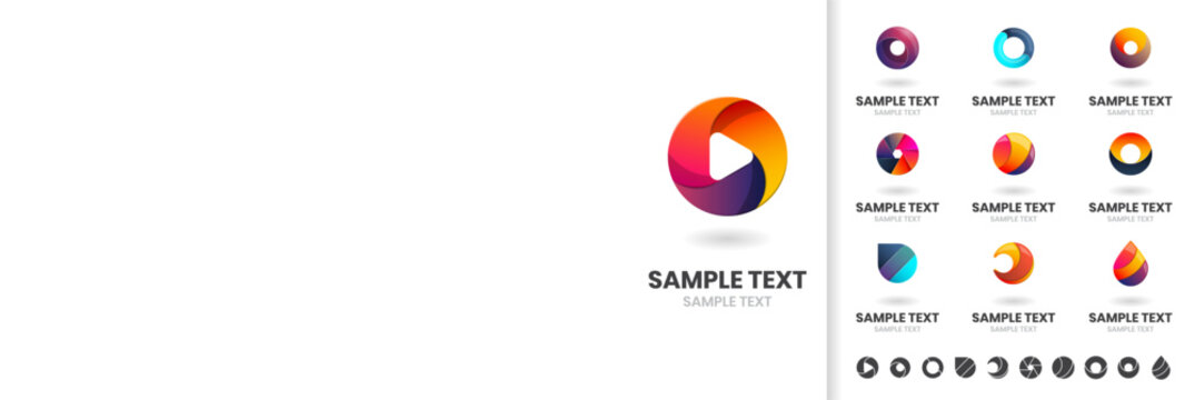 Modern Shape Vector for banner