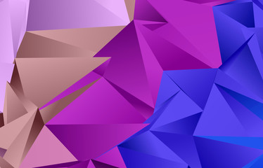 Abstract Low-Poly background. triangulated texture. Design 3d. Polygonal geometrical pattern. Triangular modern style