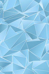 Abstract Low-Poly background. triangulated texture. Design 3d. Polygonal geometrical pattern. Triangular modern style