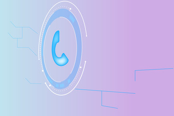 Picture illustration system network scheme modern technology smart device Copy Space design Empty template text for Ad, promotion, poster, flyer, web banner, article