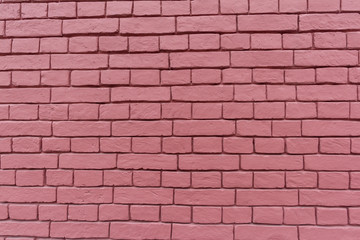 Texture of brick wall on the street at the Red square in Moscow, Russia