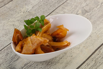 Pork ear snack