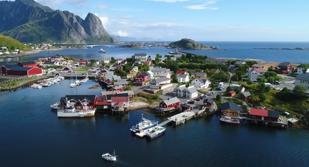 small village in the bay of kotor montenegro
