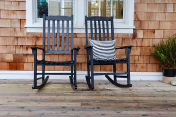 Editorial Use - Patio Chairs