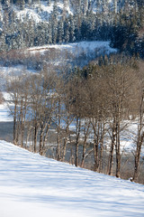 Alps in snow, Austrian