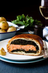 Salmon en croute