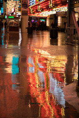 Obraz premium Neon Light Reflections