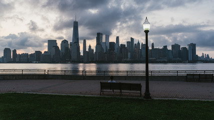 Morning Empty Sky Memorial, Liberty State Park, Jersey City