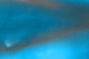 Hand painted blue alcohol ink background. Abstract delicate winter season texture. Contemporary wallpaper. 