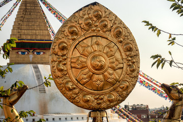 Bodnath stupa in Kathmandu