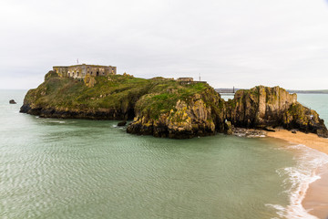 St Catherines Island, Tenby in Wales, eastern side