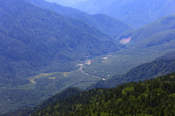 Fototapeta premium 西穂高 上高地