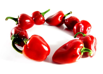 Red pepper is sweet, photo. Useful product, a plant for food for diet