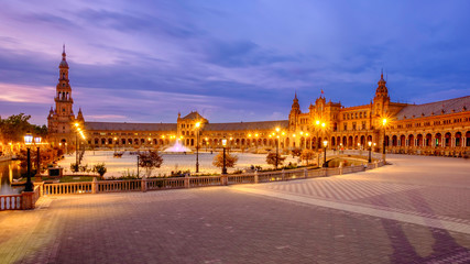 Fototapeta premium Plaza Espana_Seville