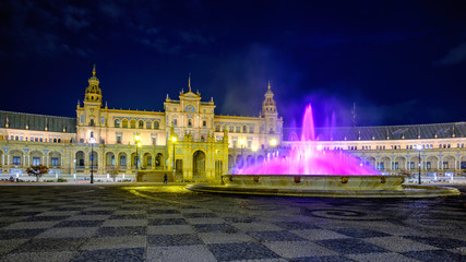 Naklejka premium Plaza Espana_Seville