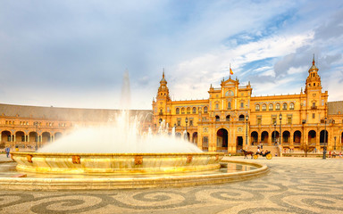 Obraz premium Plaza Espana_Seville