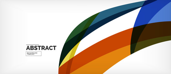 Linear wave web template. Vector illustration bright design. Decorative print. Decorative backdrop vector. Vector business illustration