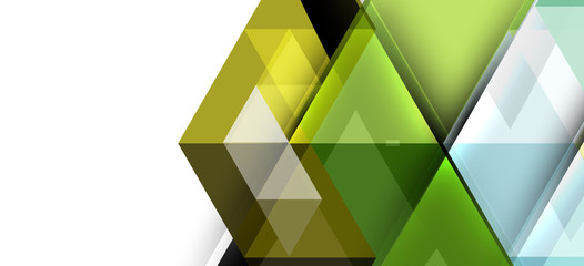 Colorful repeating triangles modern geometric in contemporary style on white background. Abstract geometric shape. Modern stylish texture