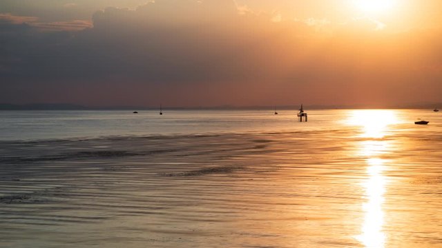 Sunset / Sunrise over Lake Constance (Bodensee) Time-Lapse