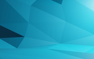 Obraz premium Abstract surface 3d wall ,low-poly background, 3d rendering