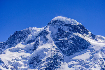 Top of Europe views in Matterhorn glacier paradise, Zermatt, Switzerland
