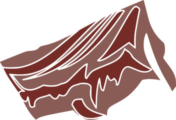 rose broken porcelain