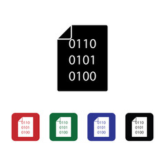 Document computer code, file vector icon. Premium quality graphic design icon. One of the collection icons for websites, web design, mobile app