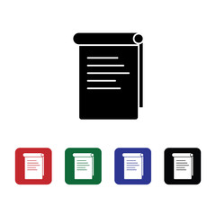 Document, file vector icon. Premium quality graphic design icon. One of the collection icons for websites, web design, mobile app