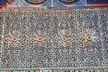 detail of mosque in morocco