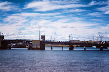 Fototapeta premium Causeway Port Adelaide