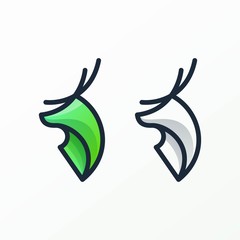 deer logo ready to use