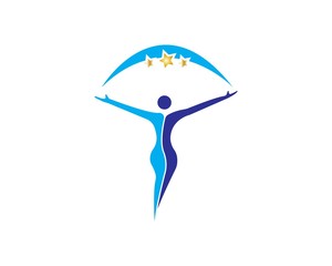 people logo vector template