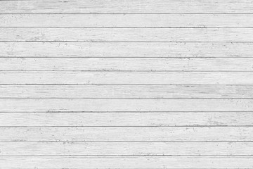 Fototapeta premium Close up of old gray wooden wall panels texture background