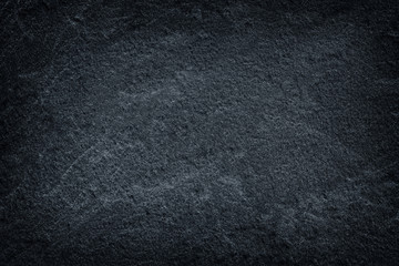 abstract black slate stone background or texture