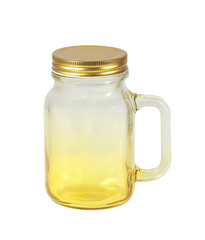 Bottle cup isolated on white with clipping path