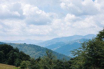 view of mountains