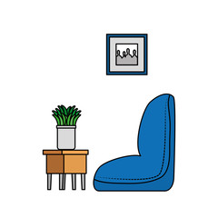 Fototapeta premium home living room place scene