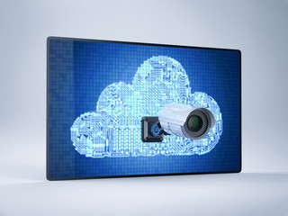 Cloud security concept