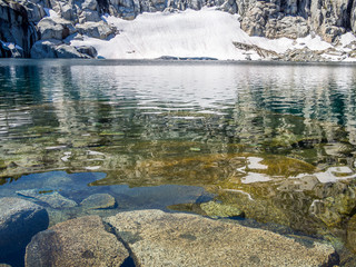 Lake in North Cascade Mountains