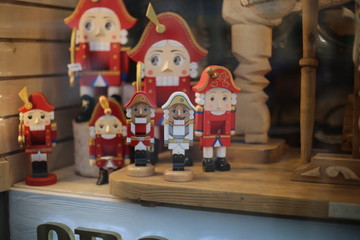 santa claus and reindeer