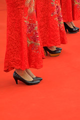 Miss manners skirt and feet