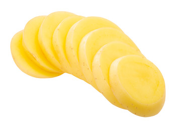 Potato s. tuberosum sliced, paths
