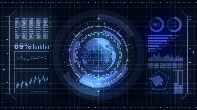 ターゲット 地球 ビジネス ネットワーク テクノロジー ループ 青色