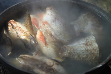 Obraz na płótnie Canvas fish soup