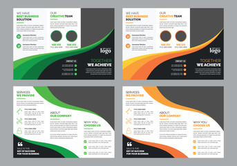 Trifold Brochure Design Template for any type of business use