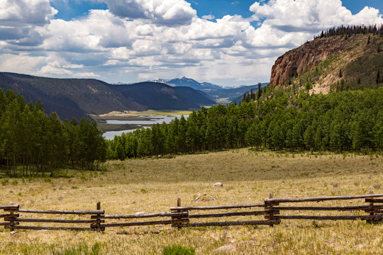 Rio Grande Pyramid Peak in the Rocky Mountains of Colorado near the Rio Grande Headwaters 