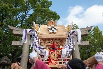 播州姫路の秋祭り・浜の宮天満宮