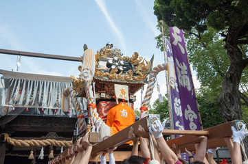 播州姫路の秋祭り・浜の宮天満宮
