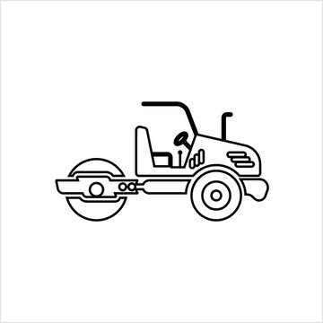 recommend clip art: Road Roller Icon, Construction Vehicle Icon