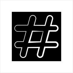 Hash Tag Icon, Hashtag Icon